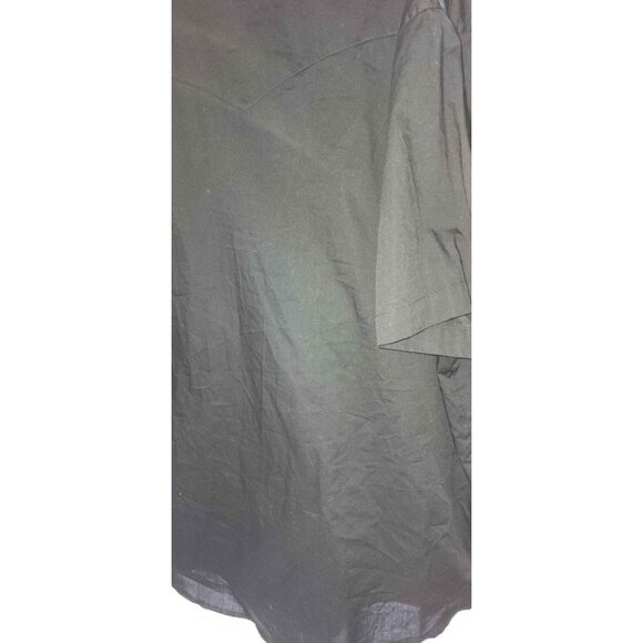 Wrangler Mens Black Long-Sleeve Western Shirt With Snap Closures XL - Picture 9 of 10